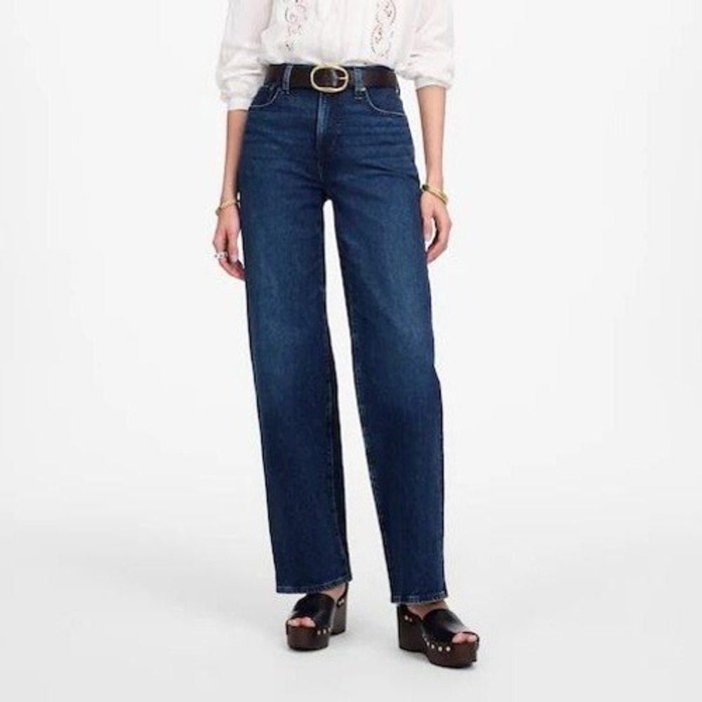 Madewell The Curvy Perfect Vintage Wide-Leg Jean Women's 26P Blue Denim DM7893